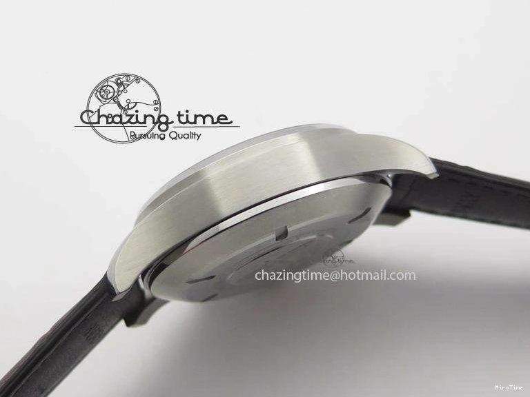 MIROTIME 0204 Cozy Pilot Chrono SS IW387802 V6F 1:1 Best Edition On Brown Leather Strap A 7323